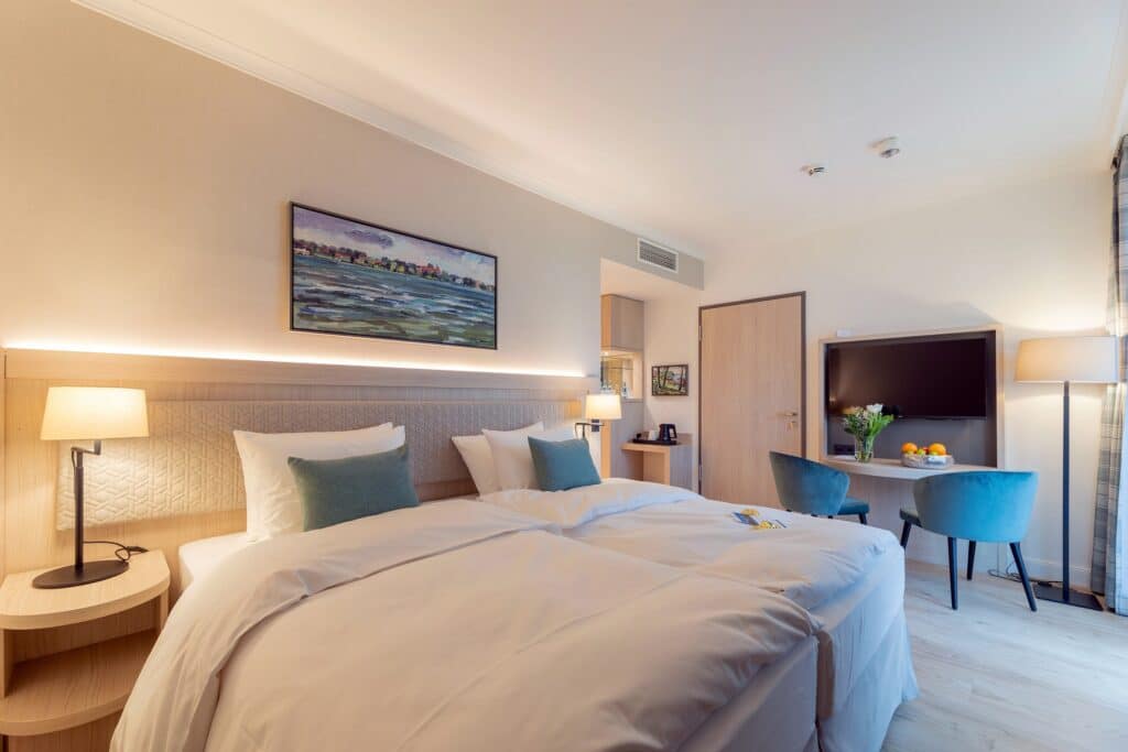 Hotelzimmer im Seehotel Zarrentin